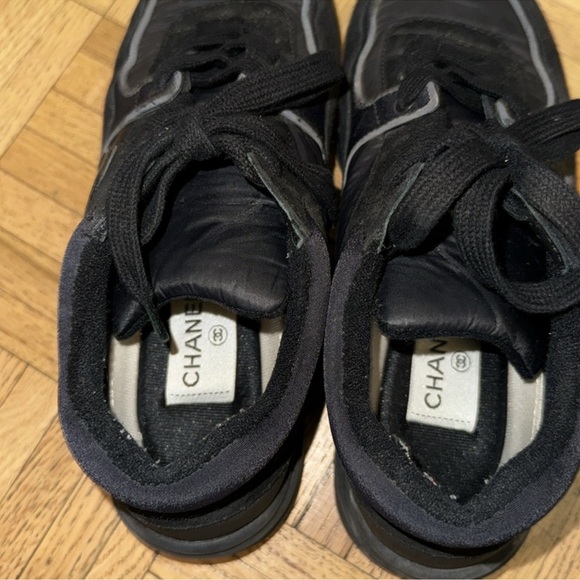 💕x2HP💕Chanel Rev black Women’s sneakers - Picture 6 of 9